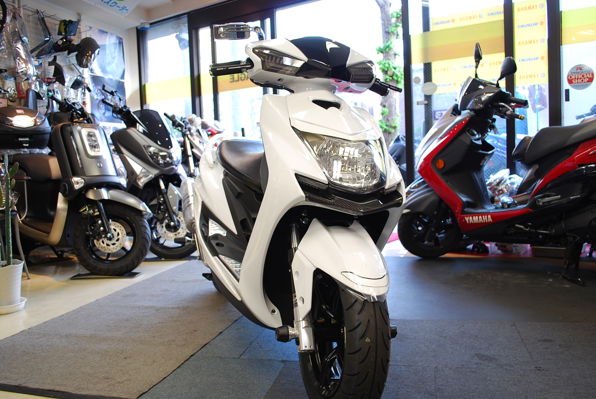 X-MAX ローダウン　シグナス改　ダンガン　ホイール 017